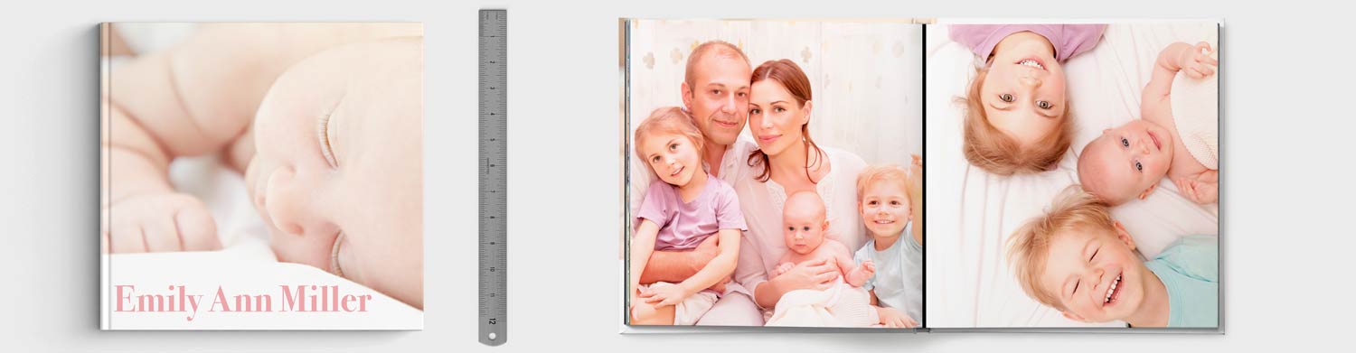 12x12 Hinged Layflat Photo Book