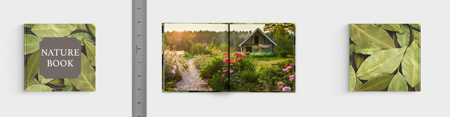 8x8 Hinged Layflat Photo Book