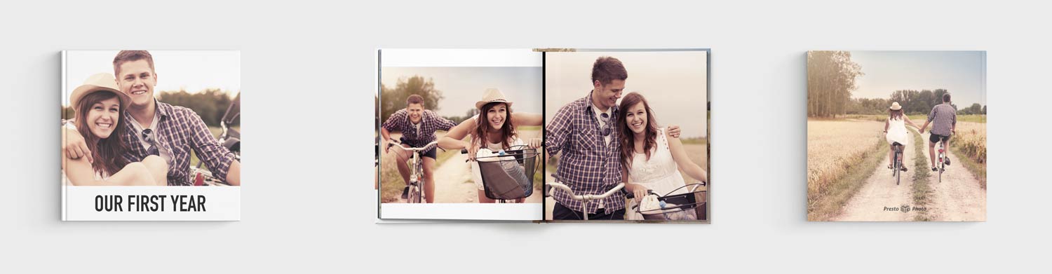 8x8 Hinged Layflat Photo Book