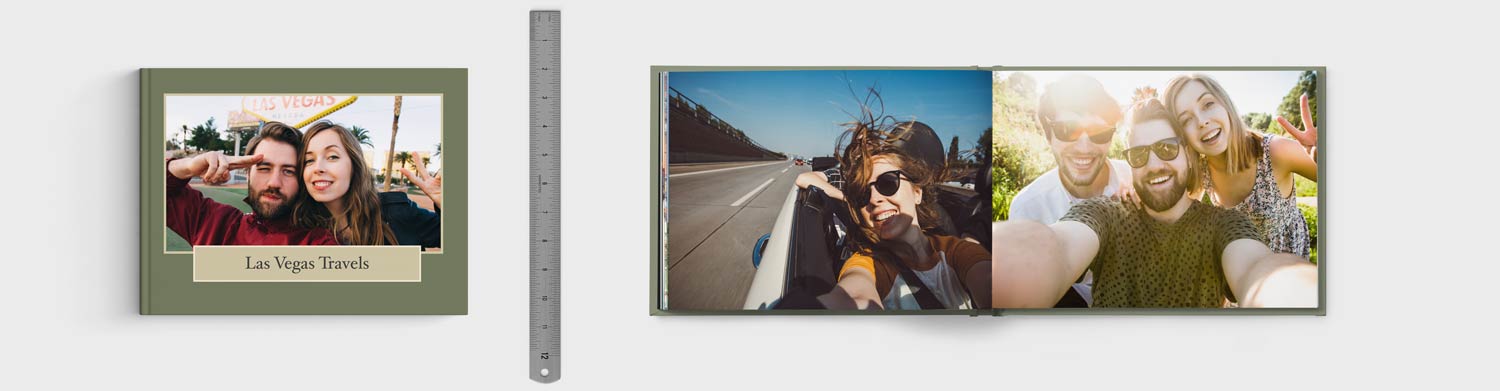 11x8.5 Seamless Layflat Photo Book