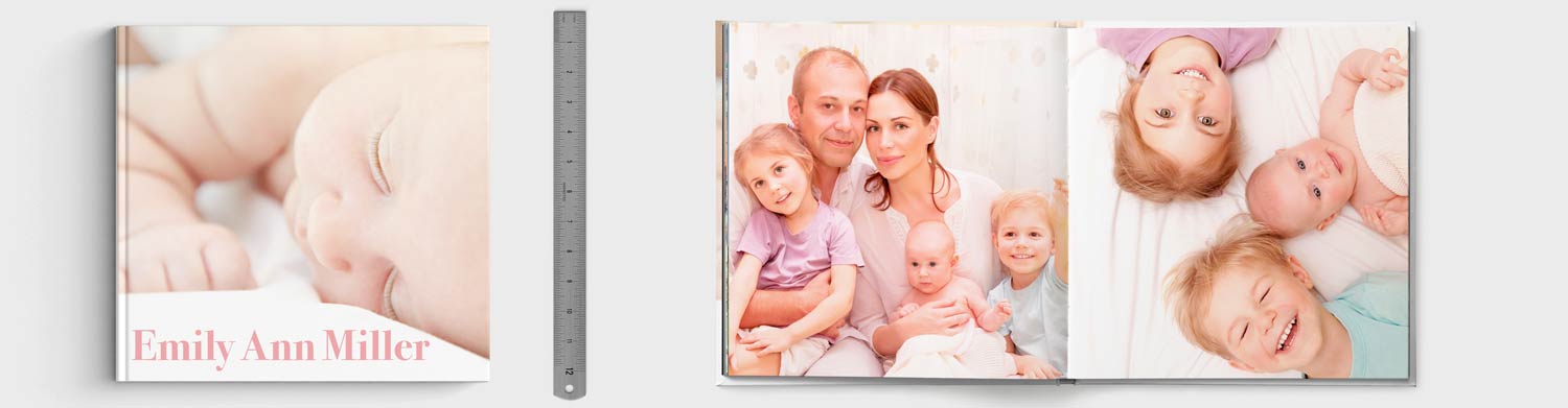 12x12 Seamless Layflat Photo Book
