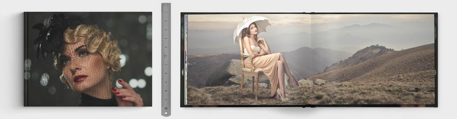 14x11 Seamless Layflat Photo Book