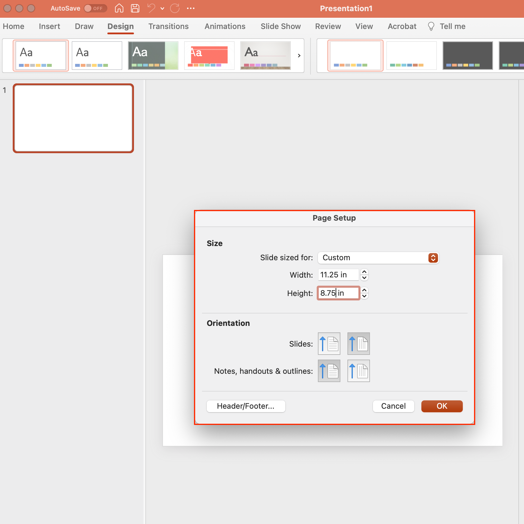 Microsoft Powerpoint Scale Up