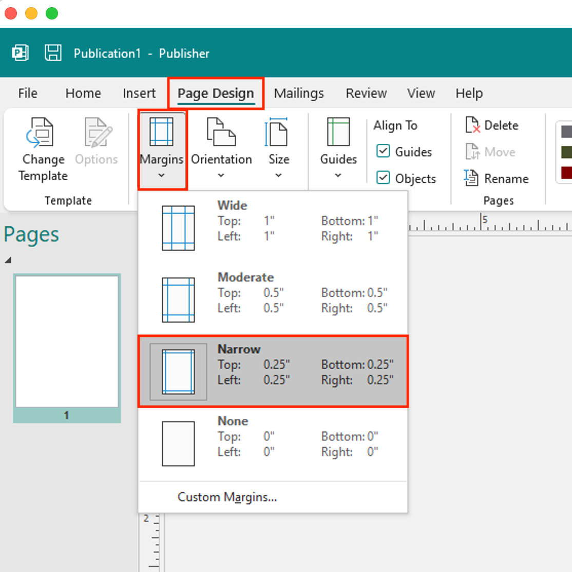 Publisher Narrow Margins