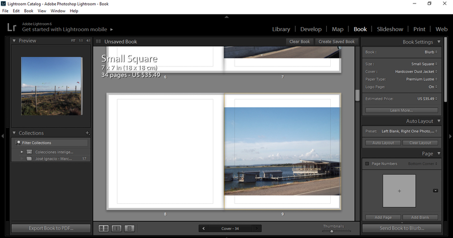 Adobe Lightroom Classic Book Creation