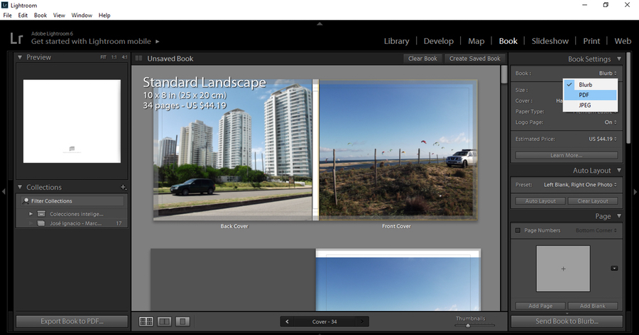 Adobe Lightroom Classic Book Creation