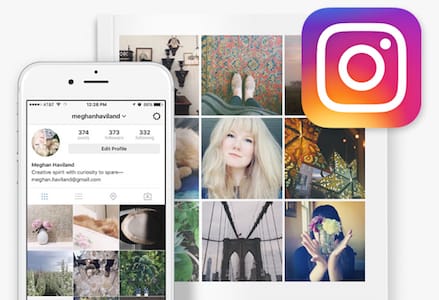 Instagram book mobile