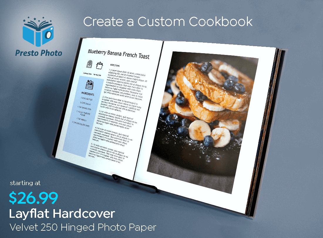 Make your own recipe book