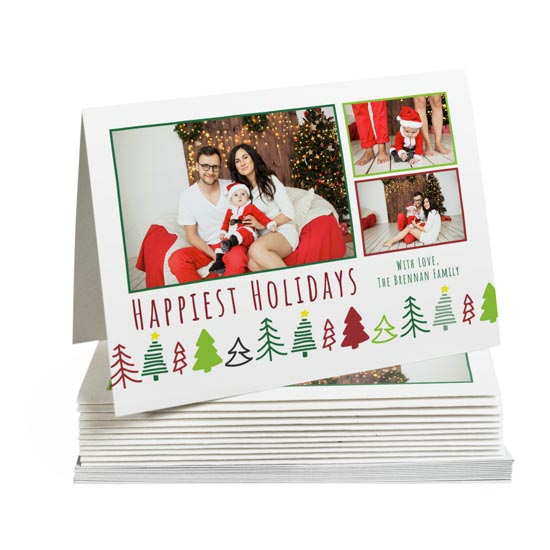 5 inch by 7 inch Folded Greeting Cards