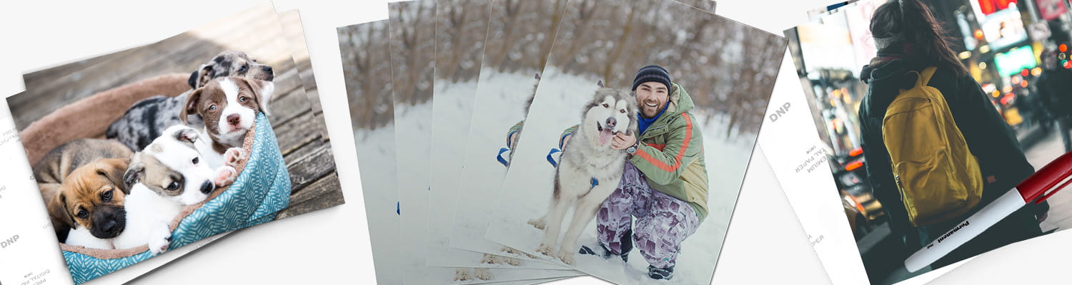 Photo Prints with Premium Photo paper Banner