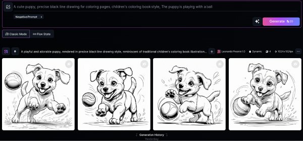 AI Dog Images