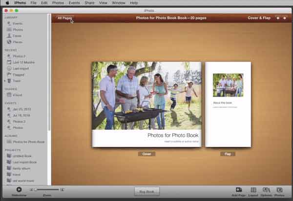 Start your Apple Photo Book Project
