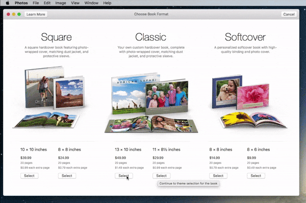 How to create a photo book in Apple Photos for Mac
