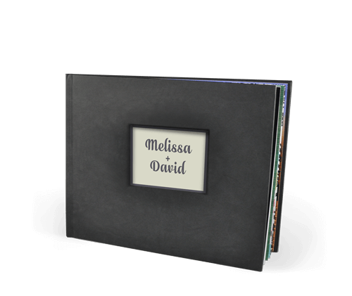 11x8.5 Die Cut Hardcover Photo Book with Silk 120 Photo Paper