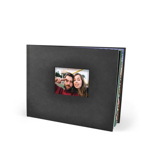 11x8.5 Die Cut Hardcover Photo Book with Silk 120 Photo Paper