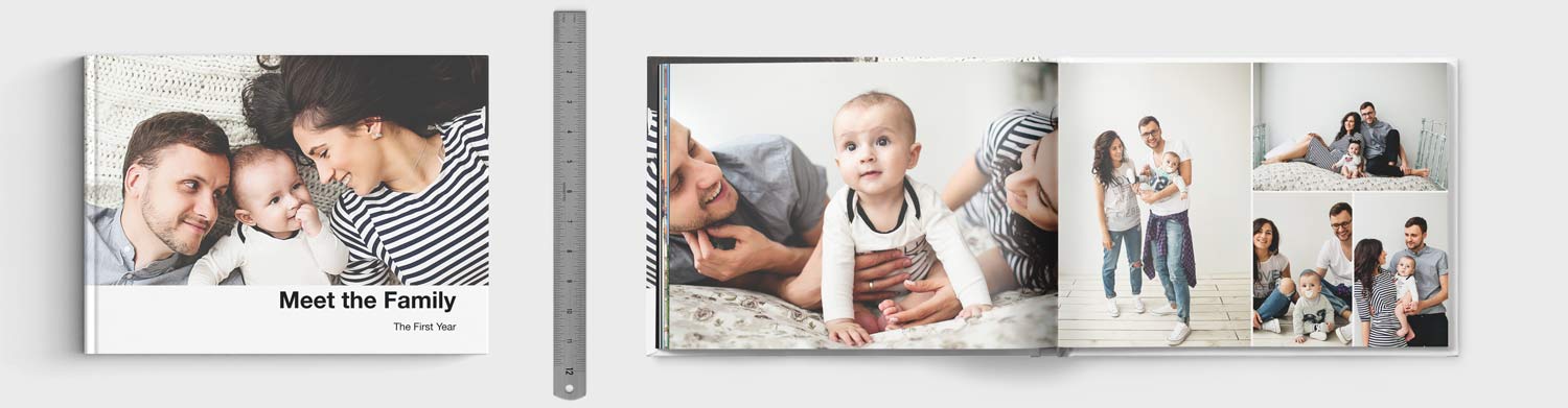 13x10 inch Photo Book Size Comparison