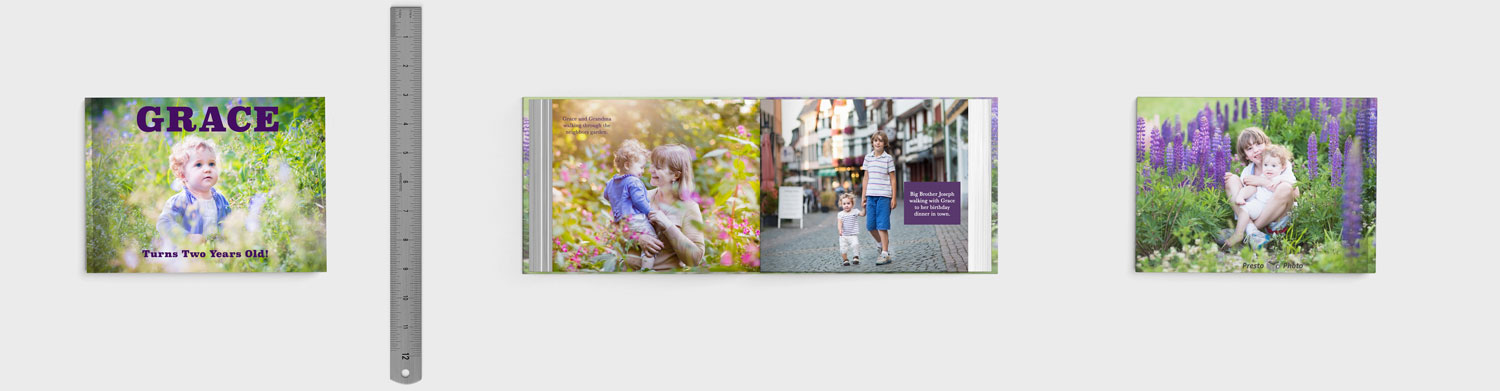 8x6 inch Photo Book Size Comparison