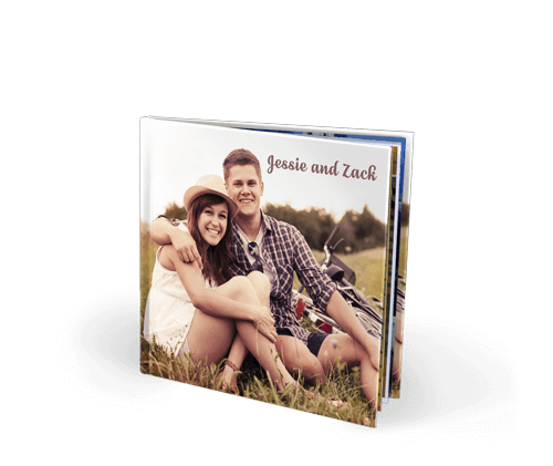 8x8 Layflat Imagewrap Hardcover Photo Book with Velvet 250 Hinged Photo Paper