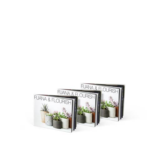 5.25"x3.5" Softcover Photo Book, Premium 150 Photo Paper, Mini Book 3-Pack