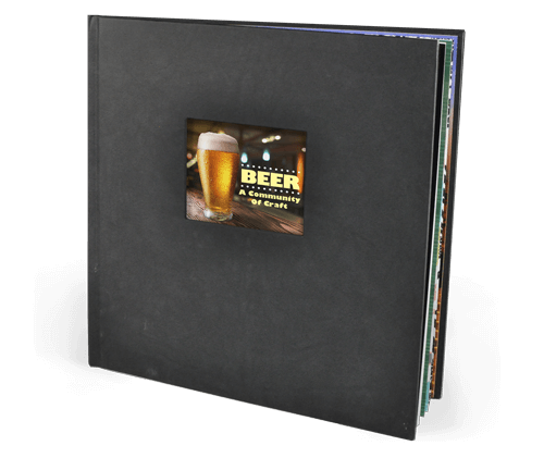12x12 Die Cut Hardcover Photo Book with Silk 120 Photo Paper