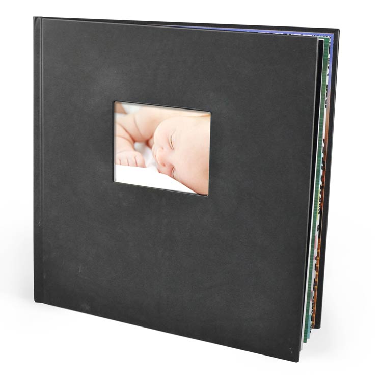 12x12 Die Cut Hardcover with Silk 120 Photo Paper