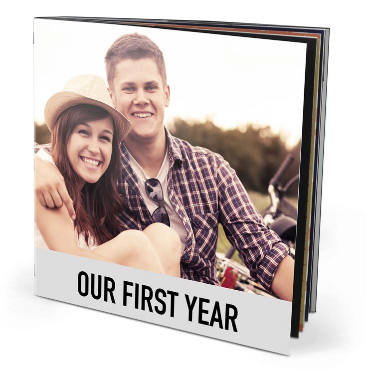 8.5x8.5 Saddle Stitched Booklet with Economy 120 Photo Paper