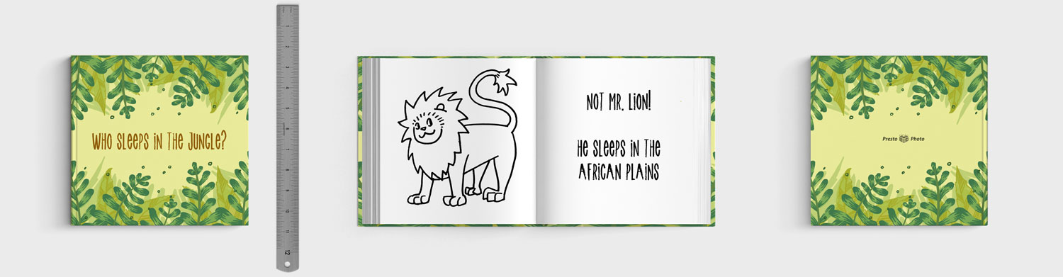 8x8 Text-Only Book