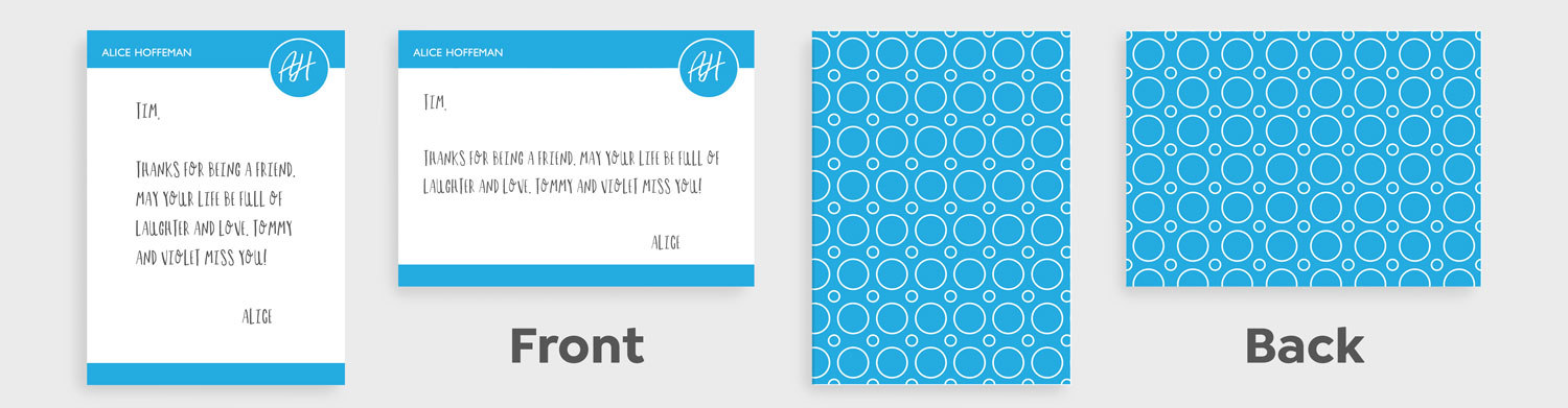 4x6 Stationery Card